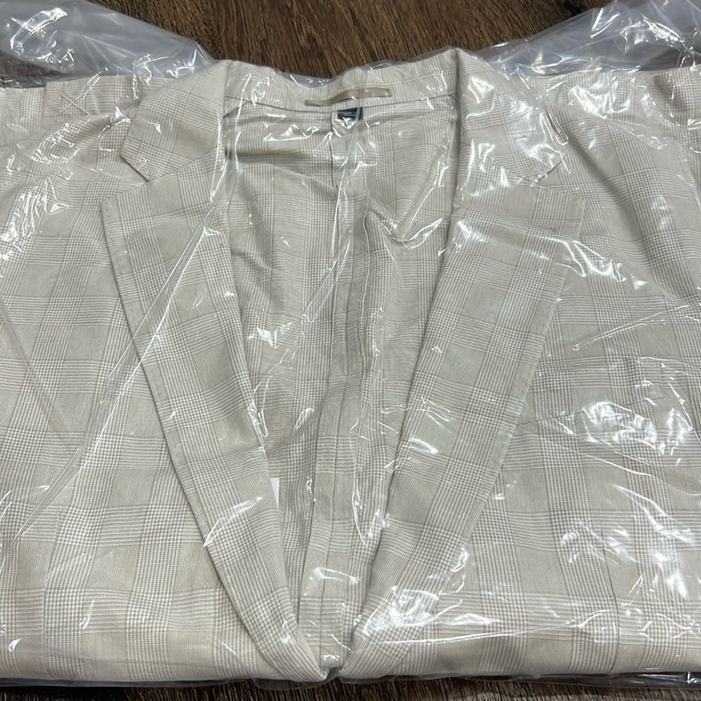 J Crew Ludlow Slim-fit unstructured suit jacket in Irish cotton-linen AU428